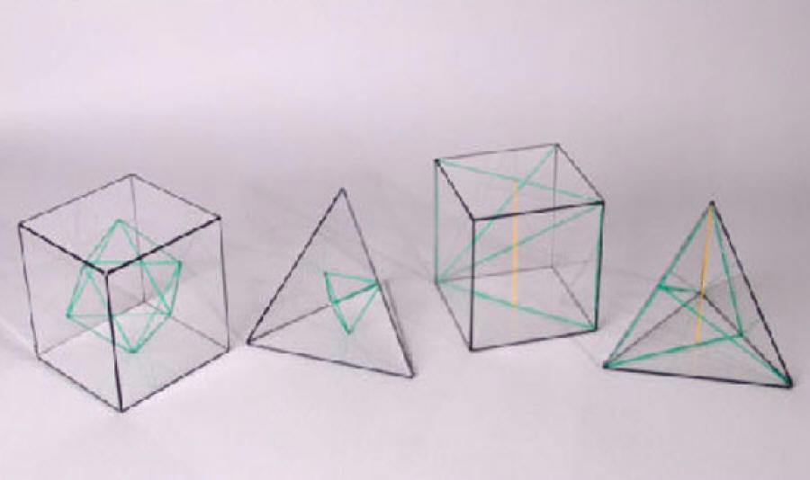 Geometrischen Figuren Prismen 10